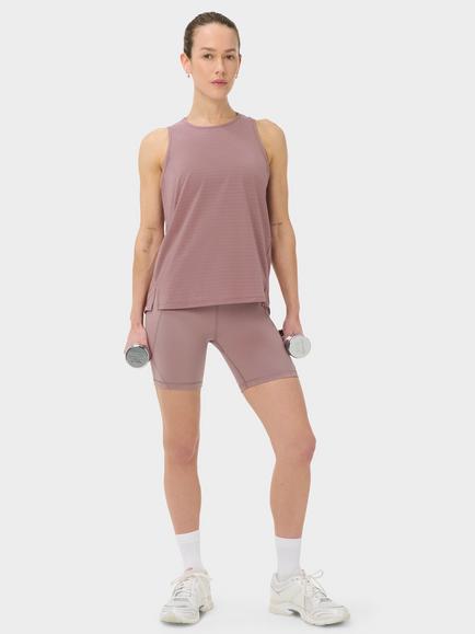 Sweaty Betty Power 6" Cycling Shorts, Duskberry Purple - view 2, Duskberry Purple