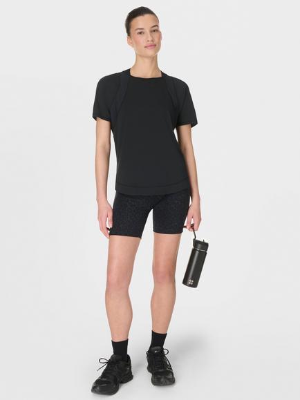 Sweaty Betty Power 6" Cycling Shorts, Black - view 2, Black
