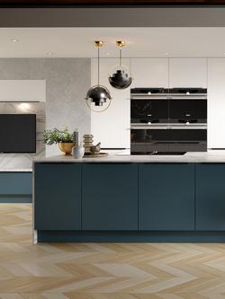 John Lewis Edition Geneva Fitted Kitchen, Marine
