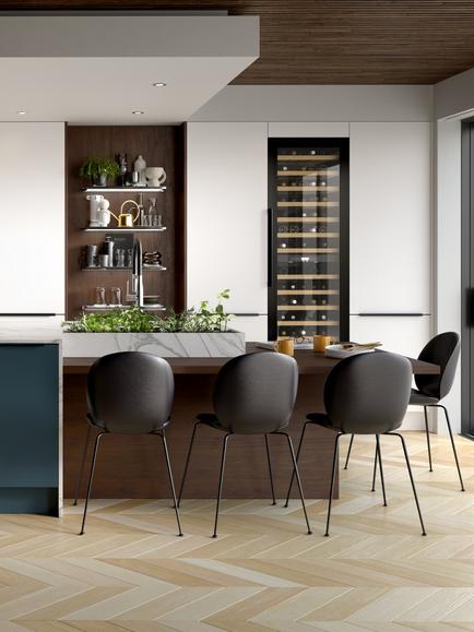 John Lewis Edition Geneva Fitted Kitchen - view 2, Marine