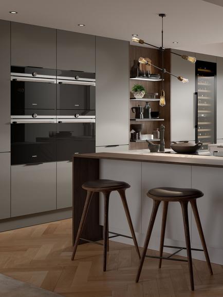 John Lewis Edition Geneva Fitted Kitchen, Clay