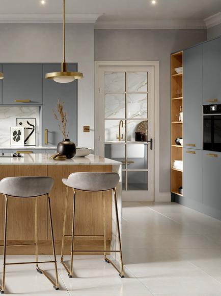 John Lewis Edition Marseille Fitted Kitchen - view 2, Cityscape