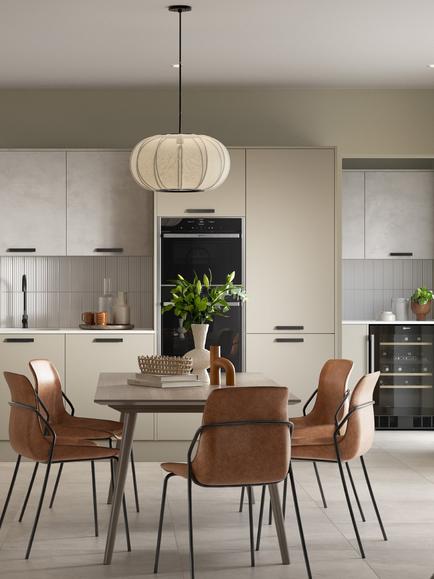 John Lewis Edition Marseille Fitted Kitchen - view 2, Fossil