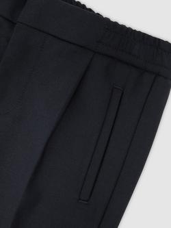 Reiss Kids' Brighton Tailored Trousers, Navy - view 2, Navy