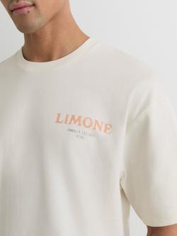 Reiss Calvino Crew Neck Cotton T-Shirt, White - view 2, White
