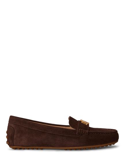 Lauren Ralph Lauren Barnsbury Suede Loafers, Chestnut, Chestnut