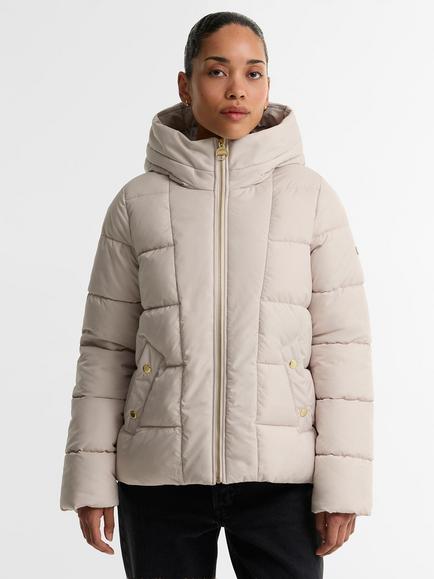 Barbour International Brantley Puffer Jacket, Truffle, Truffle
