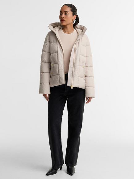 Barbour International Brantley Puffer Jacket, Truffle - view 2, Truffle
