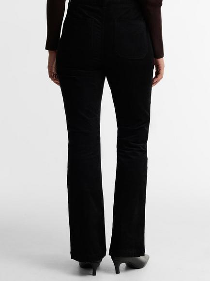 Barbour International Kenna Flared Trousers, Black - view 2, Black