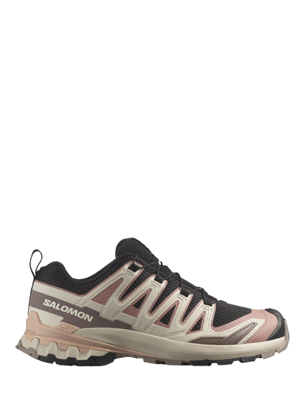 Salomon XA Pro 3D V9 Trail Shoes, Black/Rose, Black/Rose