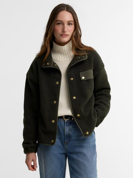 Barbour Mabel Fleece, Olive, Olive