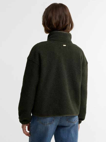 Barbour Mabel Fleece, Olive - view 2, Olive