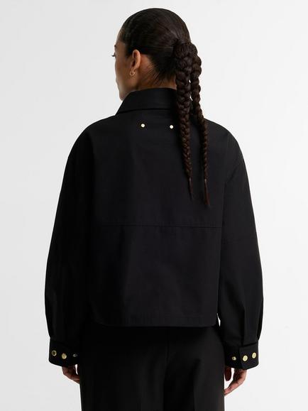Barbour International Gabriette Showerproof Jacket, Black - view 2, Black