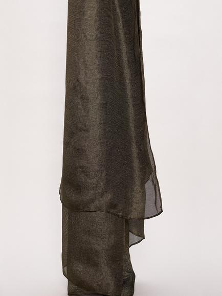 Phase Eight Oversized Scarf, Dark Green - view 2, Dark Green