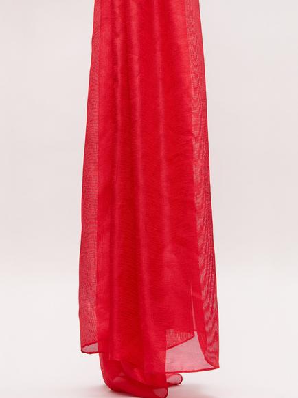 Phase Eight Oversized Scarf, Red - view 2, Red