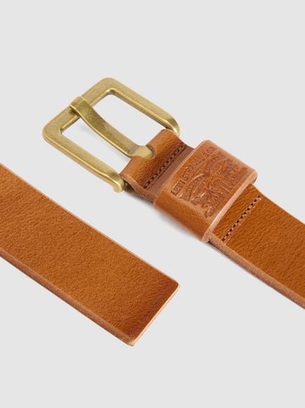 Levi's Arlo Wide Prong Leather Belt - view 2, Mocha Bisque