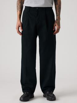 Levi's Pleated Work Chinos, Mineral Black Twill - view 2, Mineral Black Twill