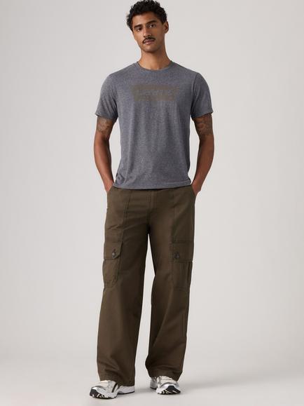 Levi's Extra Baggy Cargo Trousers, Komodo Green, Komodo Green