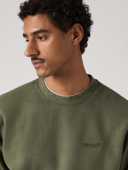 Levi's Authentic Crew Sweatshirt, Garment Dye Deep - view 2, Garment Dye Deep