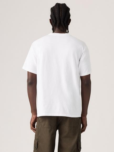 Levi's Vintage Graphic Print Crew Neck Cotton T-Shirt, Button Your Fly - view 2, Button Your Fly
