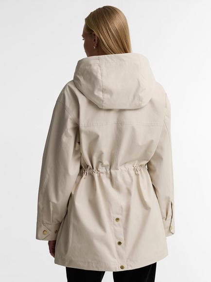 Barbour International Molina Showerproof Jacket, Moonbeam - view 2, Moonbeam