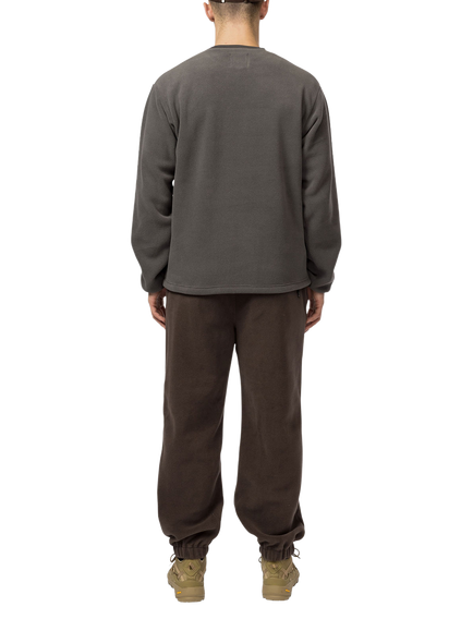 Snow Peak Waffle Pullover, Charcoal - view 2, Charcoal