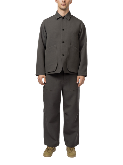 Snow Peak Triple Cloth Jacket, Charcoal, Charcoal