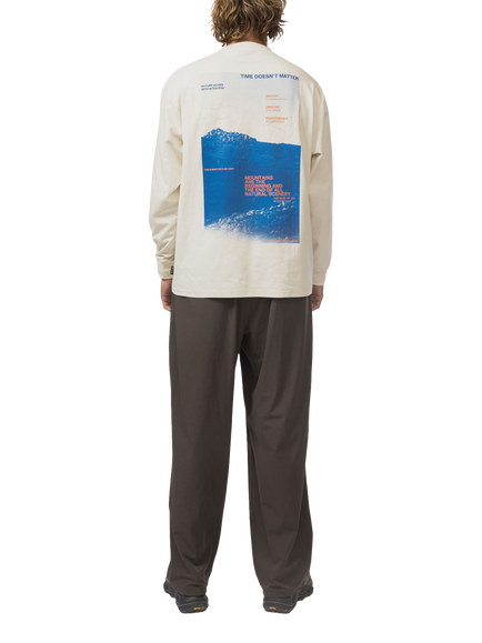 Snow Peak Campscape Graphic T-Shirt, Ivory - view 2, Ivory