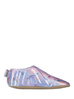Slipfree Kids' Venice Mermaid Print Shoes, Pastel, Pastel