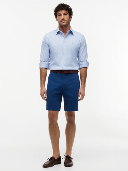 Tommy Hilfiger Dover Cotton Blend Shorts, Blue - view 2, Blue