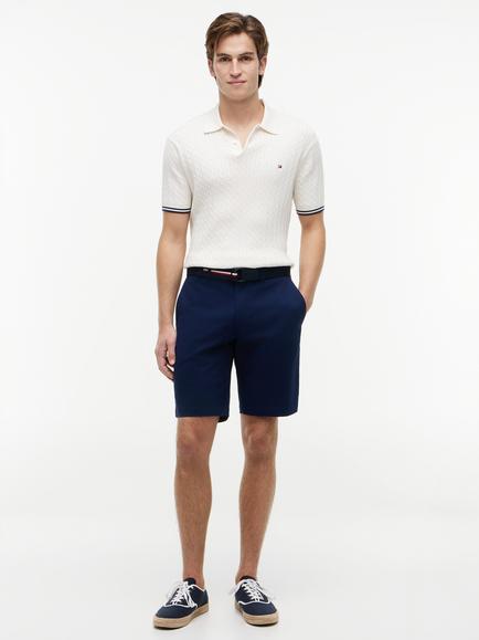Tommy Hilfiger Dentoness Cotton Rich Chinos Shorts, Navy - view 2, Navy