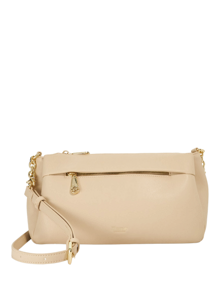Dune London Drive Chain Strap Shoulder Bag, Ecru, Ecru