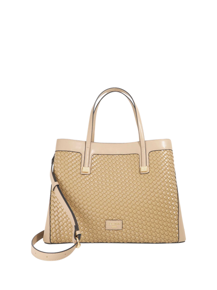 Dune London Deave Twin Handle Tote Bag, Taupe, Taupe