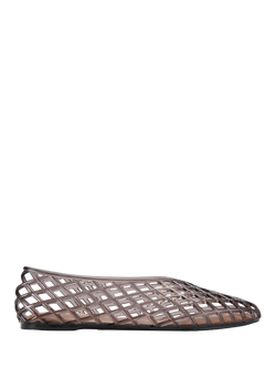 Carvela Gelina Jelly Ballerina Pumps, Black