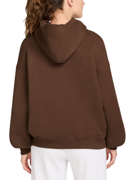Nike Oversized Cotton Blend Hoodie, Cacao Wow/Sail - view 2, Cacao Wow/Sail