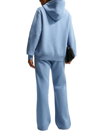 Nike Zip Front Cotton Blend Hoodie, Work Blue/Sail - view 2, Work Blue/Sail