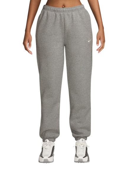 Nike Cuffed Cotton Blend Joggers, Dk Grey Heather/Sail, Dk Grey Heather/Sail