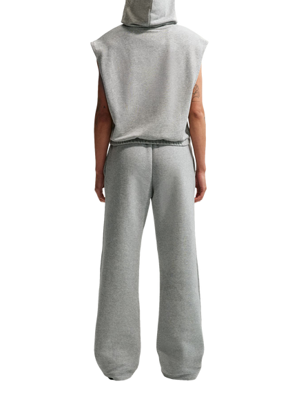 Nike OHEM Cotton Rich Women's Joggers, Dk Grey Heather/Sail - view 2, Dk Grey Heather/Sail