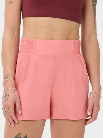 Sweaty Betty Running Shell Shorts, Melrose Pink
