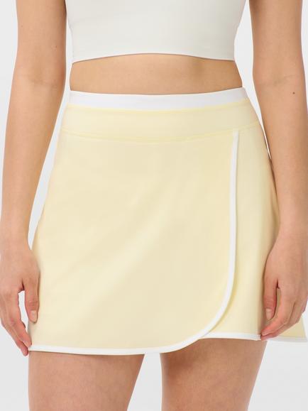 Sweaty Betty Tennis Skort, Butterscotch/White