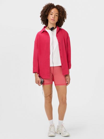 Sweaty Betty Power 6" Cycling Shorts - view 2, Red