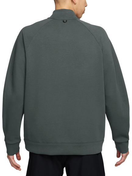 Nike ImpossiblySoft Dri-FIT Half Zip Long Sleeve Top, Camo Green/Black/Out - view 2, Camo Green/Black/Out