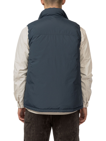Snow Peak Everyday Down Vest Gilet, Navy - view 2, Navy