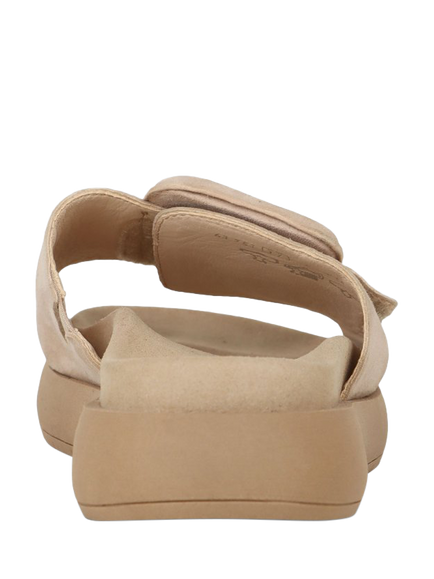 Gabor Adios Suede Buckle Detail Mules - view 2, Oak
