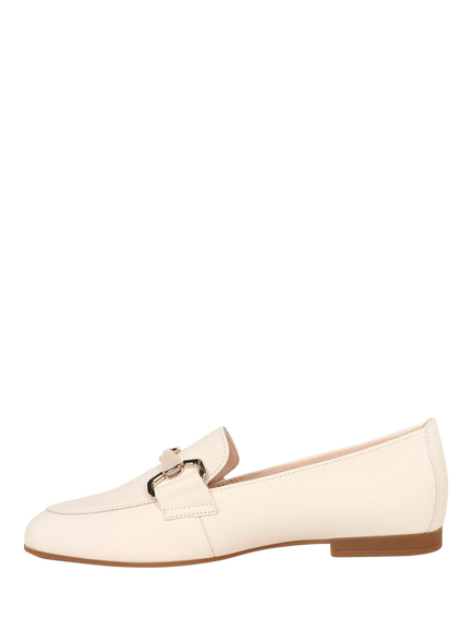 Gabor Jangle Slip On Metal Trim Detail Loafers, Latte - view 2, Latte