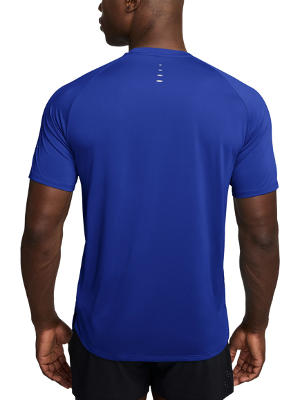 Nike ADV Stride Short Sleeve Running Top, Hyper Royal/Reflecti - view 2, Hyper Royal/Reflecti
