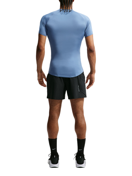 Nike Pro Short Sleeve Top, Indigo Storm/Black - view 2, Indigo Storm/Black