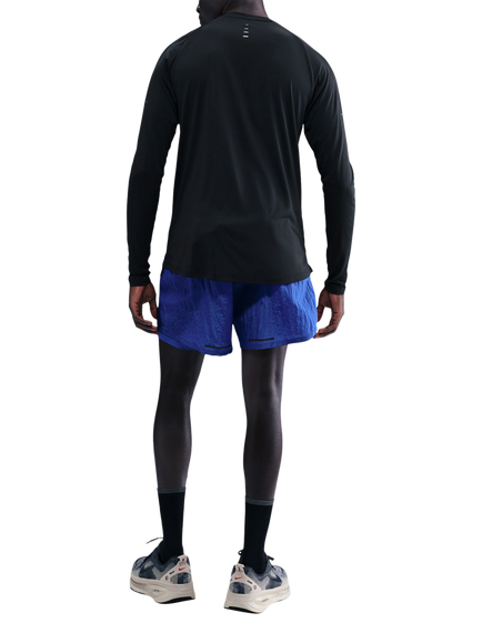 Nike Long Sleeve Running Top, Black/Reflective Sil - view 2, Black/Reflective Sil