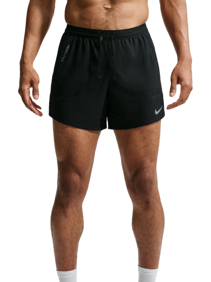 Nike Aero Running Shorts, Black/Reflective Sil, Black/Reflective Sil