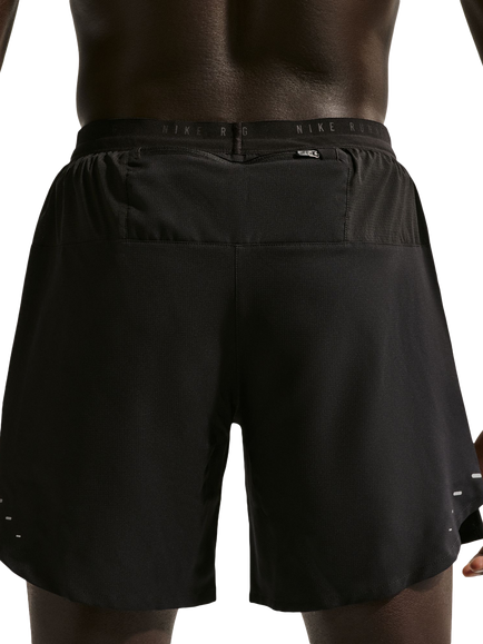 Nike 7 Inch 2-in-1 Running Shorts, Black/Reflective Sil - view 2, Black/Reflective Sil